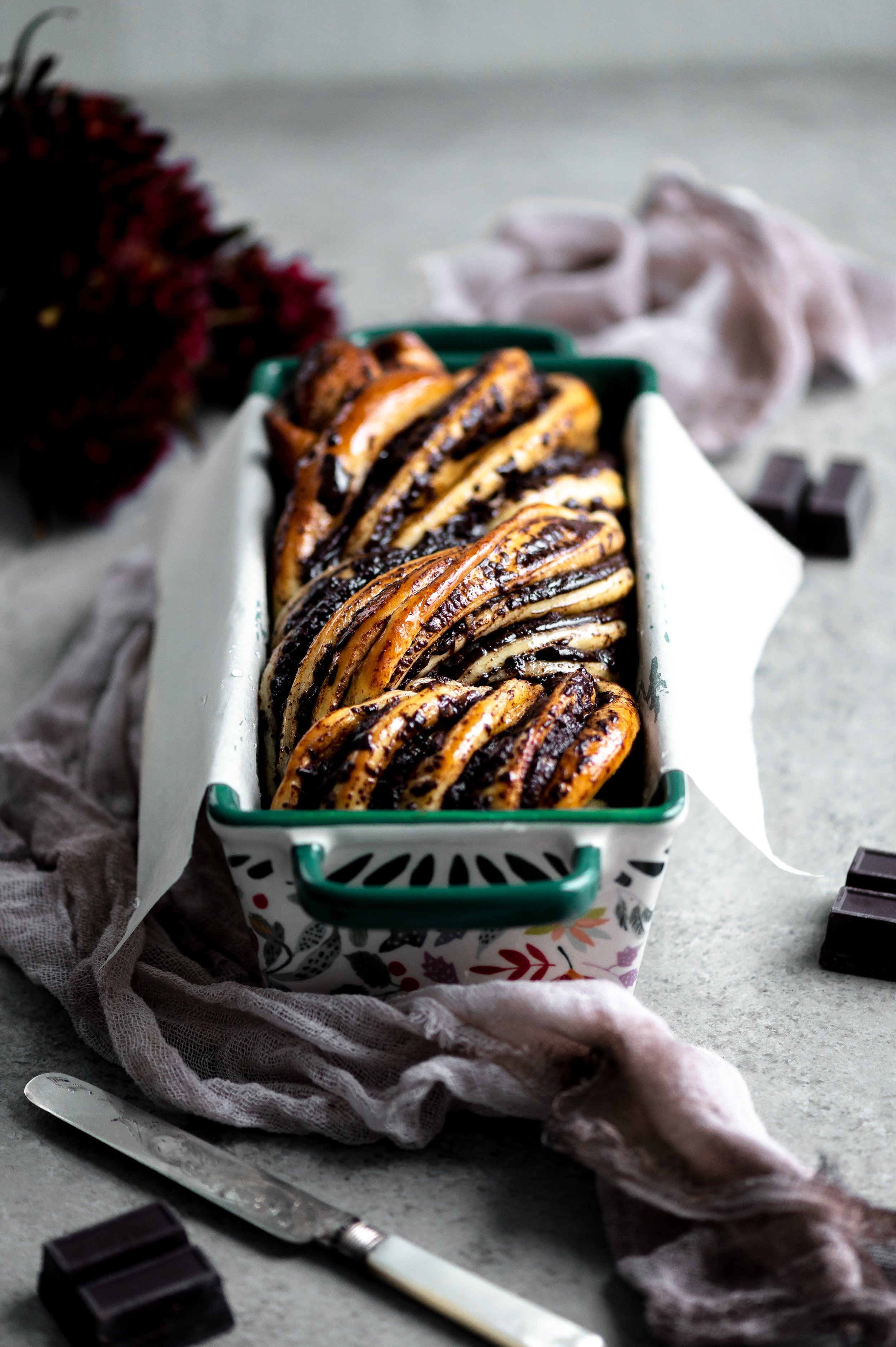 Chocolate Babka (Chocolate Brioche)