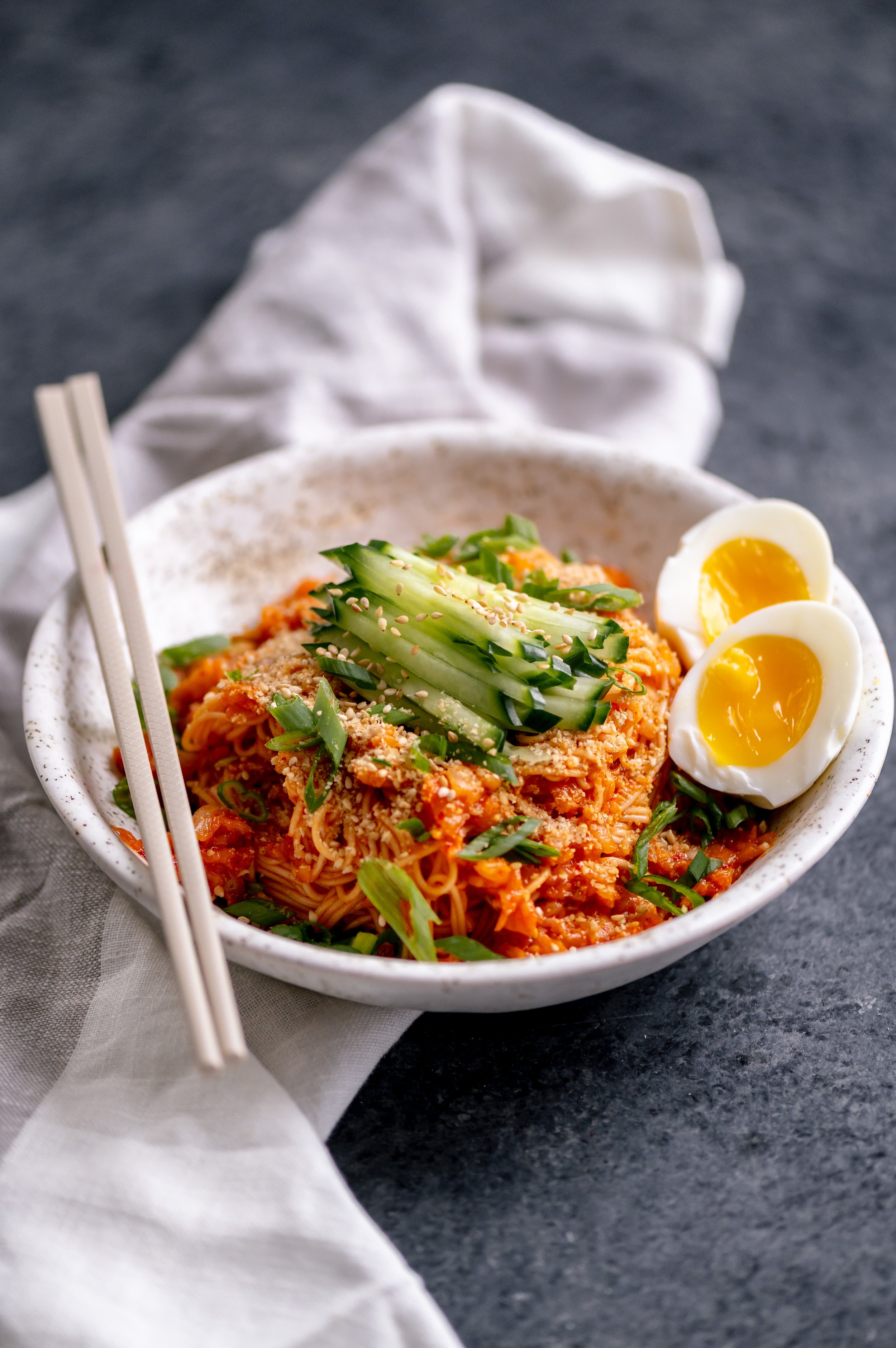 Bibim Guksu (Spicy Cold Korean Noodles)
