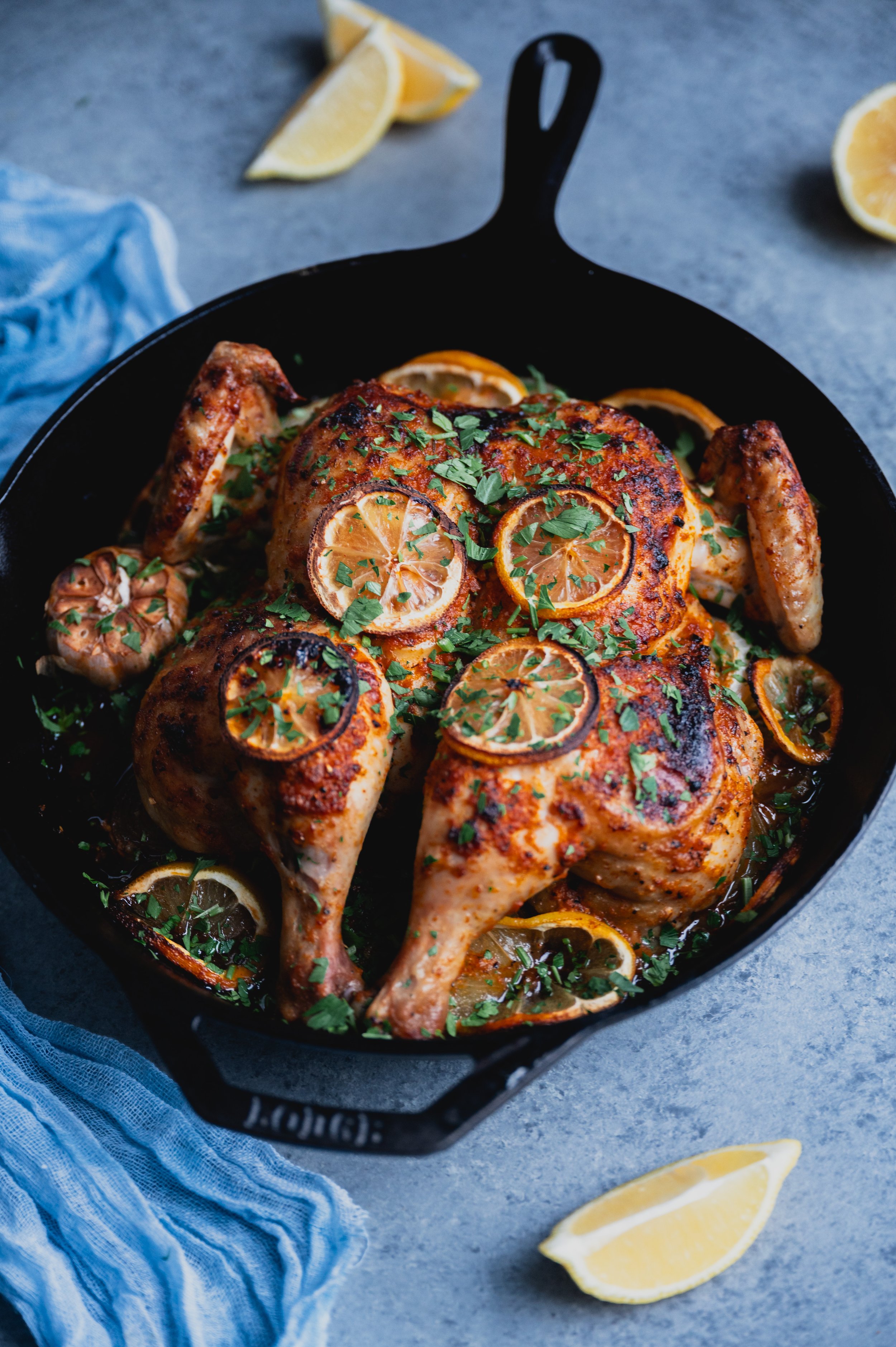 Roast Butterflied Chicken